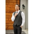 thumbnail image 5 of COOFANDY Men's Casual Business Vests Lightweight Waistcoat Slim Fit Suit Vest, 5 of 10