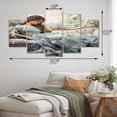 thumbnail image 4 of Designart "Stylish 1850S Suffused Portrait" Fashion Art Living Room Set, 4 of 5