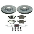 thumbnail image 3 of PowerStop Front Z36 Truck & Tow Carbon-Fiber Ceramic Brake Pad and Drilled and Slotted Rotor Kit Fits: FORD LINCOLN Select Models K8643-36, 3 of 9