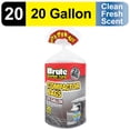 thumbnail image 2 of Brute Super Tuff® Compactor Trash Bags, 20 Gallon, 20 Bags (Twist Tie), 2 of 10