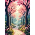 thumbnail image 4 of Autumn Forest Path Backdrop Banner for Party Decorations Photography Props Background Nature Fall Leaves Decors Woodland Scene Photo Studio, 4 of 4