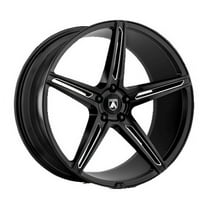 Asanti Black Aluminum Rim ABL-22 ALPHA 5 22X9in Gloss Black Milled Finish, ABL22-22905232BK