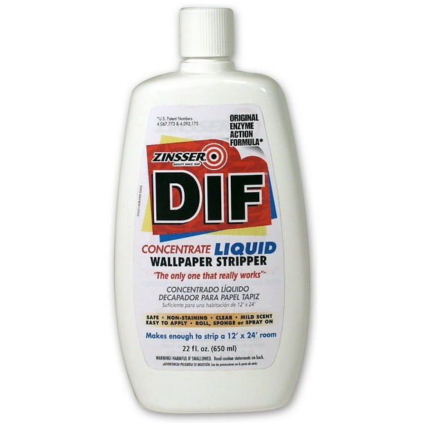 RustOleum 2422 DIF Wallpaper Stripper Concentrate, 22Ounce Wallpaper