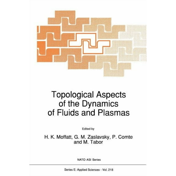 NATO Science Series E: Topological Aspects of the Dynamics of Fluids and Plasmas, Book 218, (Paperback)