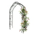 thumbnail image 4 of Garden Arbor Trellis, Climbing Plants Support Rose Arch Outdoor Arch Wedding Arch Party Events Archway Black, 4 of 7