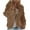 Khaki, variant on Cardigan Sweaters for Women, Casual Sweater Outerwear Women Fall Clothes Chunky Cardigan Ribbed Early Fall Fashion