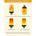 thumbnail image 4 of [upgraded] Led Flame Light Bulb, 4 Modes Flickering Light Bulbs, E26/e27 Base Flame Bulb, Christmas(2 Pack), 4 of 5