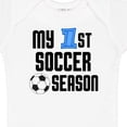 thumbnail image 4 of Inktastic My 1st Soccer Season Boys Baby Bodysuit, 4 of 5