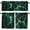 Green-teal-gold, variant on Farmhouse Floral Inspirational Bible Kitchen Curtains Flower God Says You are Small Short Cafe Window Curtains Mason Jar Christian Bathroom Drapes Treatment Tier Curtains (26x36 Inch)