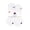 White, variant on Women’s Wear 360 No Show Cushioned Socks, 8 Pack, Sizes 4-10