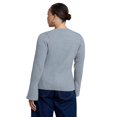 thumbnail image 2 of ELOQUII Women's Plus Size Tie Front Cardigan, 2 of 3