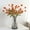 Orange, variant on YIMWNYI Simulation Dandelion Flowers, Artificial Silk Flowers, Waterproof Fake Flowers for Home Decor, Colorful Outdoor Decoration, Lifelike Floral Arrangement