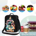 thumbnail image 4 of Insulated Lunch Bag Reusable Cooler Tote, Thermal Lunch Box with Shoulder Strap, Leakproof Food Storage Bag for Work Travel Picnic, 4 of 6