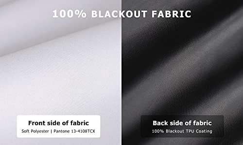 100% Blackout Roller Shades, No Tools No Drill Cordless Blinds for Windows, Thermal Insulated UV Protection Privacy Window Shades for Bedroom (36''W x 72''H, White)