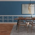 thumbnail image 3 of Ekena Millwork 40"H x 94 1/2"W Kiowa PVC Wainscot Paneling Kit, 3 of 13