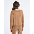 thumbnail image 3 of Weekend Academy Girls Hacci Knit Top with Long Sleeves, Size 4-18, 3 of 4