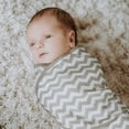 Gllquen Baby Organic Cotton Swaddle Blankets for 03 Months Infant Boys