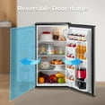 thumbnail image 4 of Midea 3.3 Cu. Ft. Compact Mini Refrigerator, Silver, New, 4 of 9