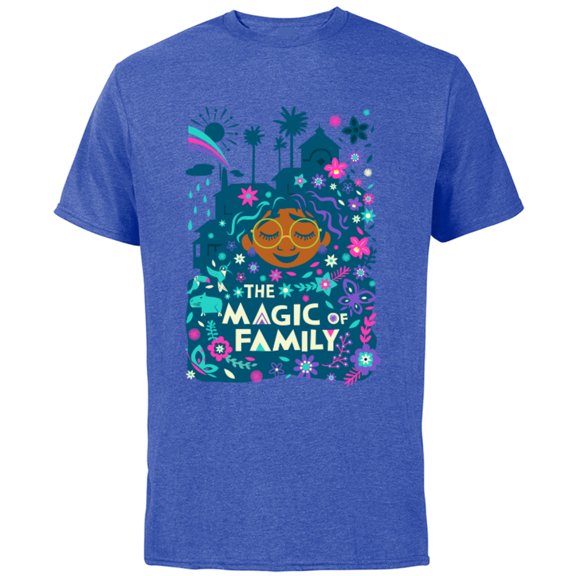 Disney Encanto Mirabel The Magic of Family Standard - Short Sleeve Cotton T-Shirt for Adults - Customized-Royal Heather