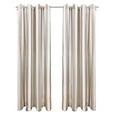 thumbnail image 3 of Outdoor Decor Seascapes Stripe Outdoor Grommet Top Panel (Set of Two) 50 x 108 Linen, 3 of 5