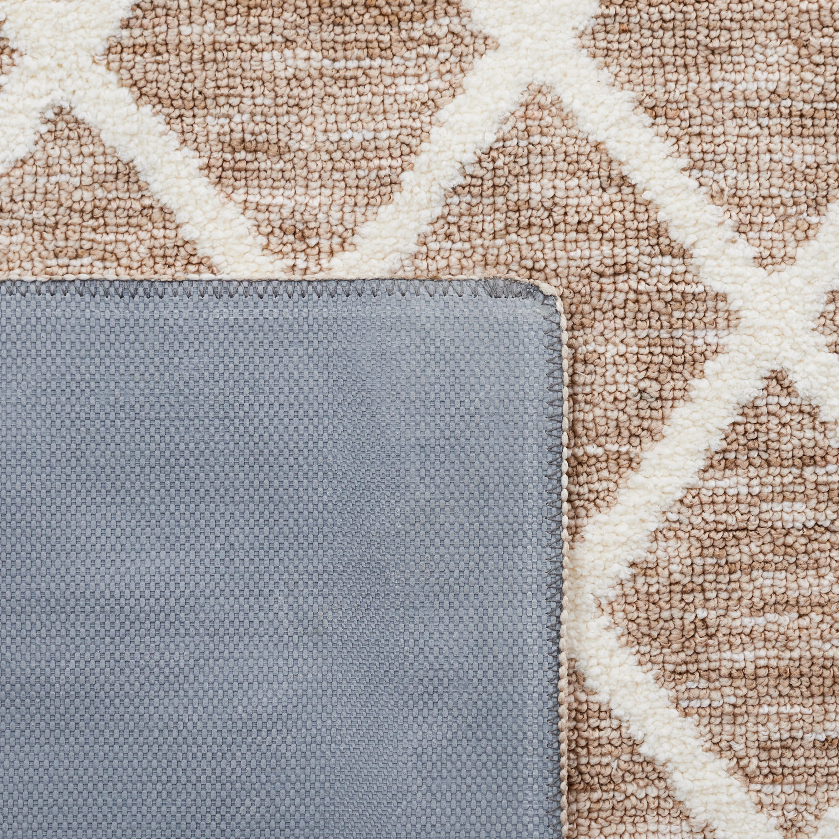 Safavieh Easy Care Dilara Cross Polyester Machine Washable Area Rug, Beige/Ivory, 5' x 8'