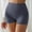 Blue, variant on ZZwxWA Women's Cotton Boxer Soft Briefs Mid Waisted Plus Size Underwear Boyshorts No Roll Breathable Panties