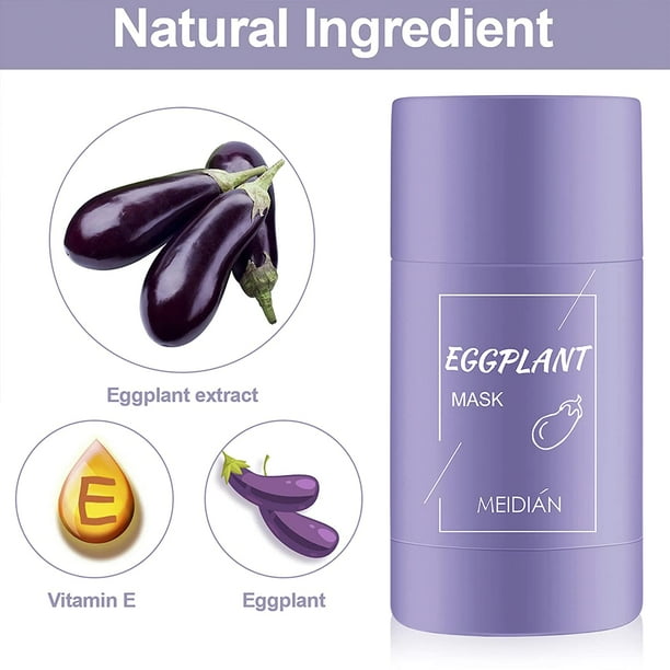 Stick of Green Tea Mask And Eggplant Purifying Maskfor All Skin