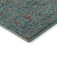 thumbnail image 4 of Addison Rugs Mayfield Washable Transitional Floral Teal Rectangle Rug, 10' x 14', 4 of 6