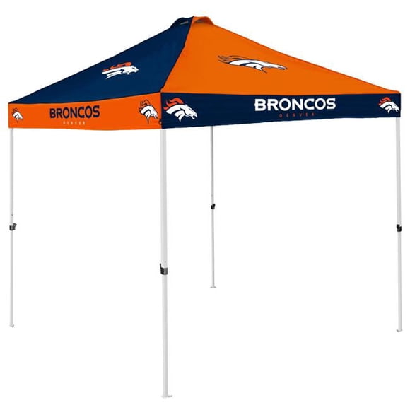 Logo Brands 610-42C Auvent à Damier Denver Broncos