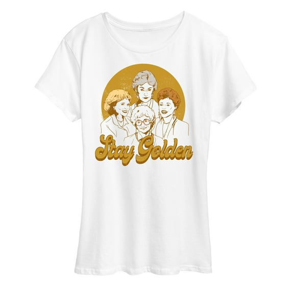 Golden Girls - Stay Golden Group - Women's Short Sleeve Graphic T-Shirt