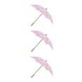 thumbnail image 4 of Bewildely Handmade Cotton Lace Parasol Mini Wedding Bridal Flower Umbrella Girls Type1 NO1, 4 of 6