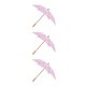 thumbnail image 5 of Bewildely Handmade Cotton Lace Parasol Mini Wedding Bridal Girls Flower  Umbrella Type1, 5 of 6