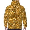 thumbnail image 7 of Lsque Bright Shiny Golden Pattern Casual Men's Hoodie,Hooded Sweatshirt with Kangaroo Pocket,Pullover Hoodie-4X-Large, 7 of 7