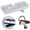 White, variant on Kitchen Sink Faucet Organizer,Faucet Over The Sink Organizer,Bathroom Sink Shelf Over Faucet,Sponge Holder Sink Organizer Rack Over Faucet For Kitchen Bathroom