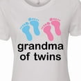 thumbnail image 4 of Inktastic Grandma of Twins Boy Girl Women's T-Shirt, 4 of 5