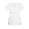 thumbnail image 3 of Sivvan Womens Scrub Set - Multi Pocket Cargo Pants & Stylish Mock Wrap Top, 3 of 6