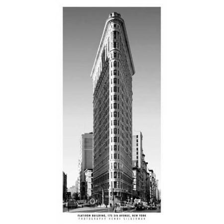 - Flatiron Building Poster Print by Henri Silberman (20 x 40)