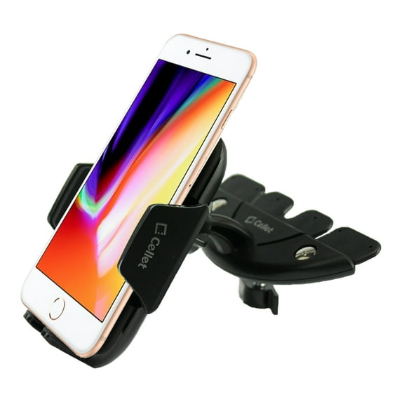 Cellet CD Slot Phone Holder Mount for iPhone 13 Pro 13 Pro Max 13 Mini 12 11 SE SX XR Note 20 10 9 Galaxy S21