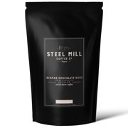 Steel Mill Coffee Co. German Chocolate Cake Flavored Coffee | 12 Keurig Compatible Pods / Drip Grind / Regular | Grown in Colombia