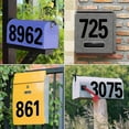 thumbnail image 6 of Reflective Mailbox Numbers For Outside,Number Stickers,Mailbox Numbers,Self Adhesive Vinyl House Numbers For Mailbox,Vinyl Self-Stick Numbers,Mailbox Numbers Stickers For Mailbox, Door,2 in, 6 of 7