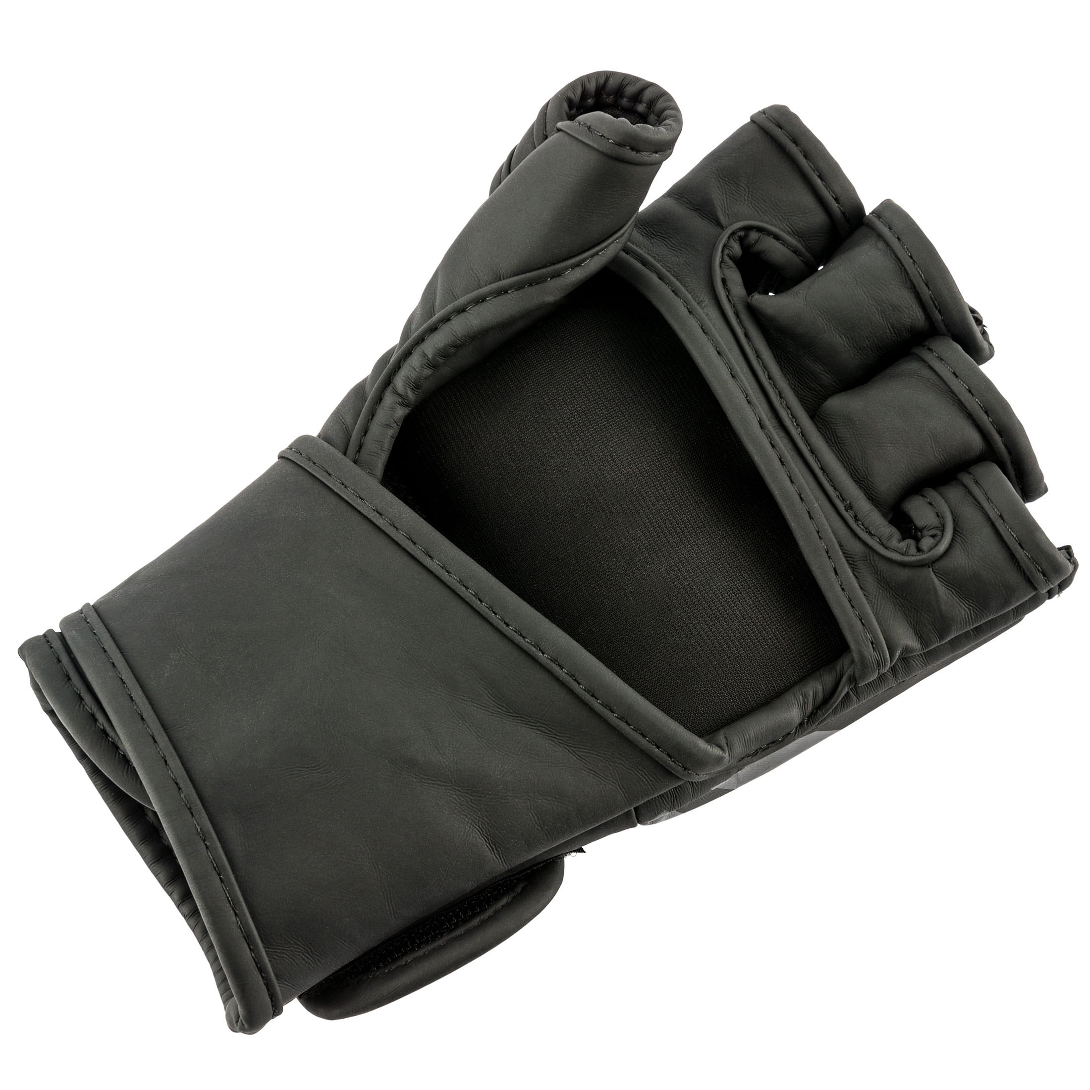 UFC Tonal MMA Training Gloves - Small, Black - Premium Performance, Pre-Curved Multi-Layered Foam Knuckle Protection, Durable Open-Palm Grappling & Striking Gear