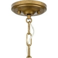 thumbnail image 4 of Progress Lighting Loretta 3-Light Pendant, Gold Ombre, Artisanal Clear Glass, Steel, Transitional, Design Series, 4 of 13