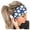 Blue, variant on Head Bands for Women's Hair Stretchy Print Wrap Headbands