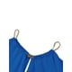 thumbnail image 4 of VISgogo - Camiseta informal de media manga para mujer, a la moda, de color sólido, con hombros descubiertos y cuello en V VISgogo  moda, 4 of 8