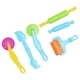 thumbnail image 1 of Kit de herramientas para masa de arcilla, rodillos de modelado de arcilla artística, cortadores de moldes, juego de herramientas para niños, 6 uds., 1 of 12