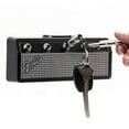 thumbnail image 2 of Key Holder Blues Music Storage Jack Rack Guitar Wall Keychain Vintage Amplifier Home Decoration Gift Llaveros black, 2 of 6