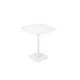 thumbnail image 4 of Pangea Home Panna 27.5"Modern Metal Bistro Dining Table in White, 4 of 4