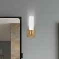 thumbnail image 2 of Livex Lighting 10101-05 Aero 1-Light Wall Sconce, Chrome, 2 of 5