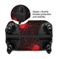 thumbnail image 4 of Fotbe Red Spider On The Web Luggage Cover Protector,Suitcase Protector,Scratch and Dirt Resistant,Fits 18-32 Inch Luggage-Medium, 4 of 9
