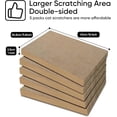 thumbnail image 5 of Cat Scratcher, 5 Packs in 1 Cardboard Box Cat Scratching Pad for Indoor Cats and Kitten, Cat Scratch Pad to Protect Furniture, Large Size, 5 of 6